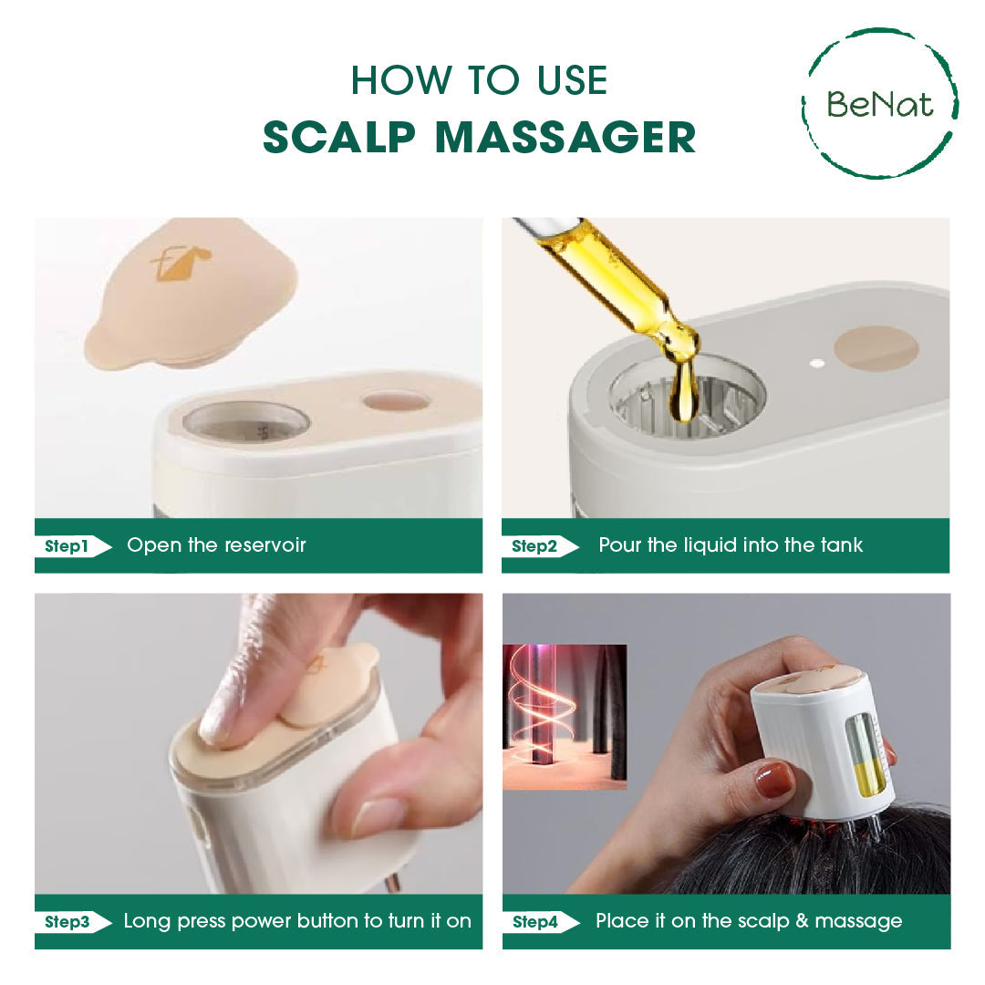 ScalpFlow™ 2-in-1 Oil Applicator & Massager ⭐