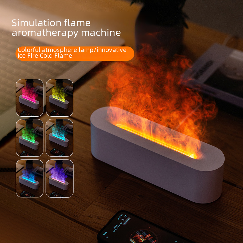 FlameGlow™ Aromatherapy Diffuser & Cool Mist Humidifier