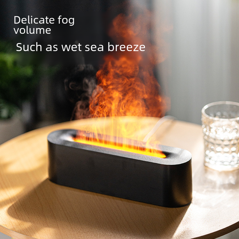 FlameGlow™ Aromatherapy Diffuser & Cool Mist Humidifier