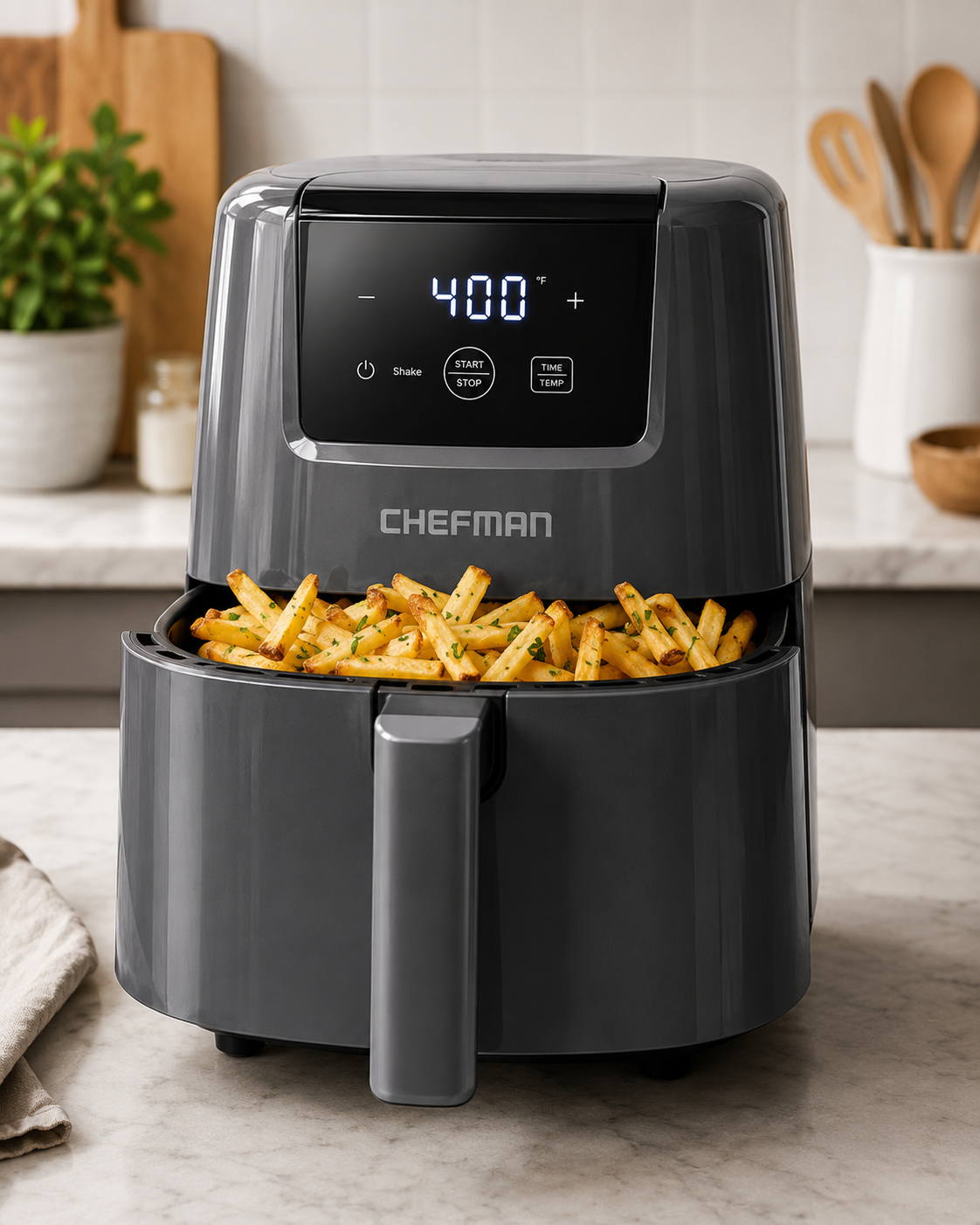 CHEFMAN 2 Qt Digital Air Fryer | Compact & Oil-Free Cooking